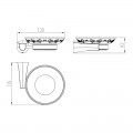Мильниця IMPRESE Cuthna 110280 stribro - Фото 1